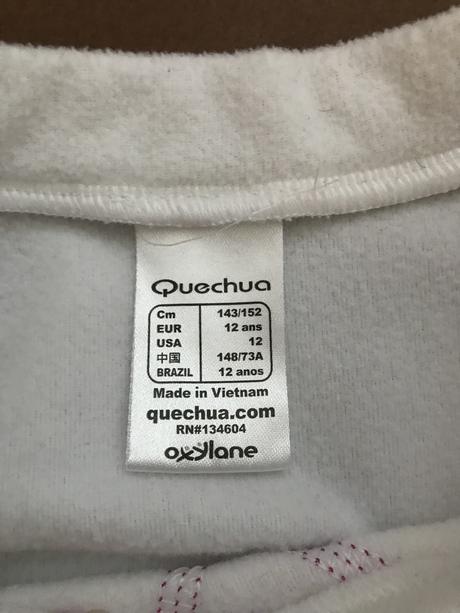 Mikinka flessová -v.11/12 let, quechua,152