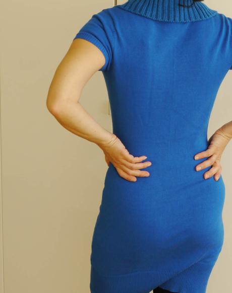 Melrose pletene saty s vystrihem 34, 34