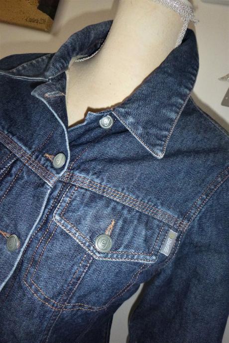 Klasická, zateplená džíska - vel.m-l, esprit,m