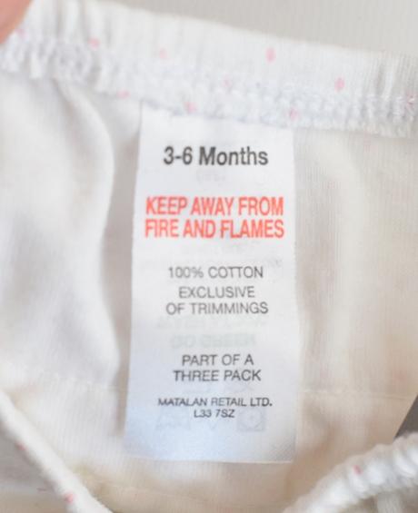 Kalhotky vel. 3 - 6 m, matalan,68