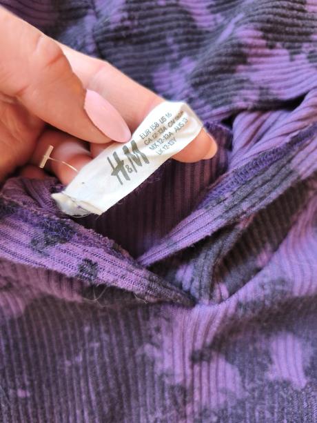 Batikovaná teplákovka set komplet h&m, h&m,158