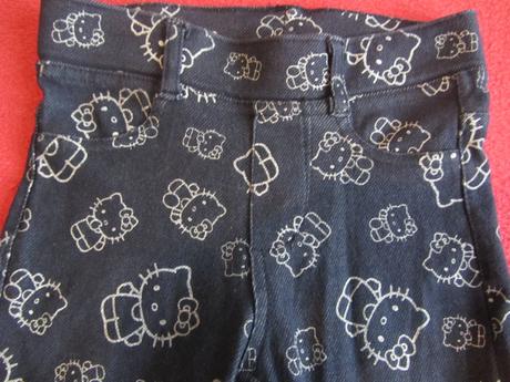 Džegíny hello kitty., h&m,110