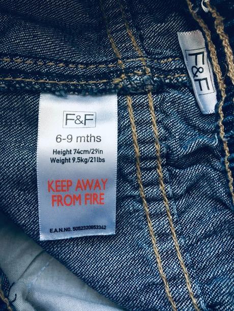 Džíny -v.6/9 m., f&f,74