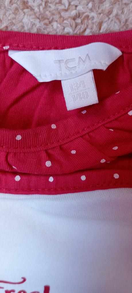 Tílko jahoda zn."tcm" vel."134-140", tcm,134