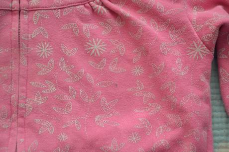 Bavlněná mikina, bundička s potiskem, 110