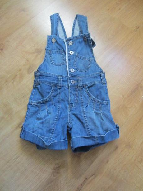 Bezva džínové, riflové kraťásky, šortky noa noa, 104