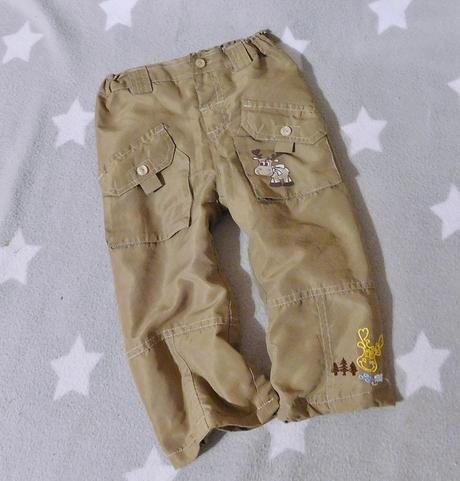Vyteplené kalhoty okay vel.80/86, okay,86