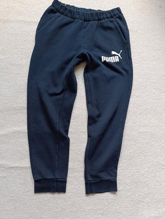 Tmavě modré tepláky puma vel. 152/158, puma,158