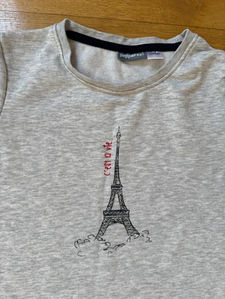 Mikinové šaty s eiffelovkou, pepperts,140