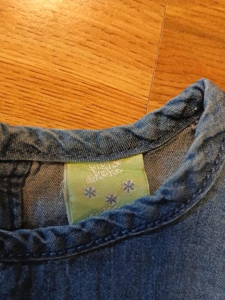 Riflové šaty kiki&koko, vel. 122, kiki&koko,122