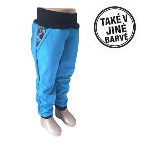 Softshellové kalhoty s fleecem, 80 - 152