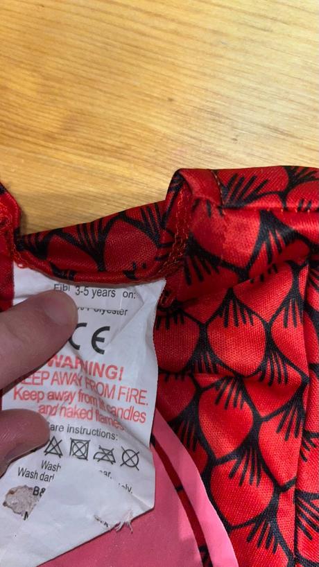 Kostým batman červený,