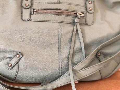 Svetle modra h&m kabelka, h&m