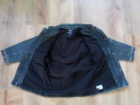 Zateplená riflová bunda, next, vel 128, next,128