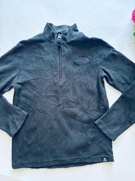 Mikina flecová černé barvy - v.cca 4/5 let, 110