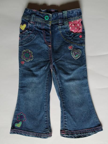 Džínečky s výšivkami, george,86