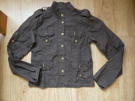Plátěný sako-bundička, 152