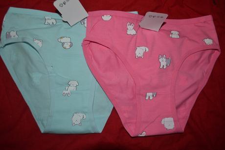 2x dívčí kalhotky, bavlna,134-152, 134 / 140 / 146 / 152
