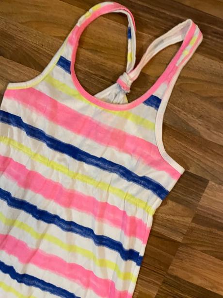 Letní pruh maxišaty na 170 cm, vel 170/176 cca xs, h&m,176