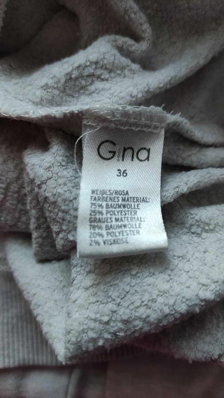 Mikina s kapucí dívčí/dámská vel.164/170/36/xs/s, gina,164