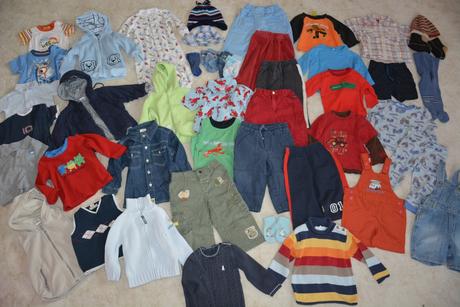 Balík mix kluk 9-12m, 68–80