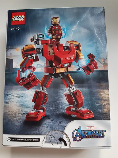 Lego super heroes 76140 iron manův robot, 