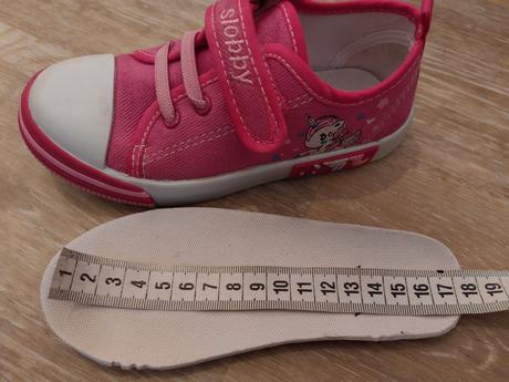 Plátěné tenisky slooby, 27