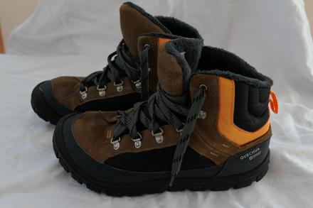 Zimní velmi teplé boty watterproof vel. 38, quechua,38