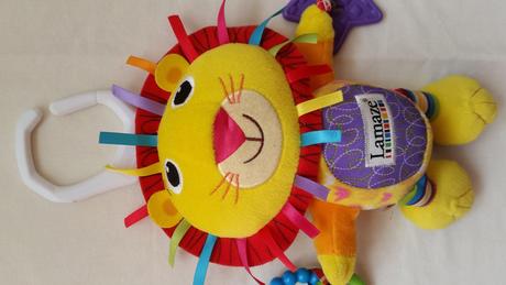 Plyšový závěsný lev, lvíček zn.lamaze, 