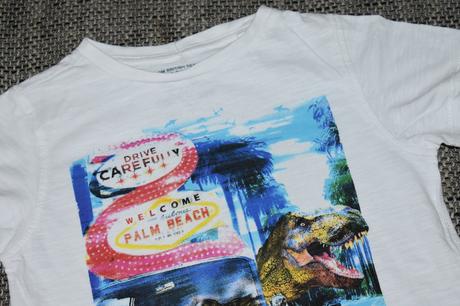 Triko next s dinosaurem, kol 2015, 110, next,110