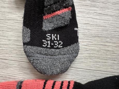 Dětské lyžařské ponožky, vel. 31/32, 2 páry, crivit,31