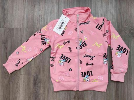 Dívčí slabá mikina 98,104,110,116,122,128, 98 - 128