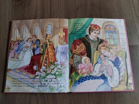 Šípková růženka dětská kniha,