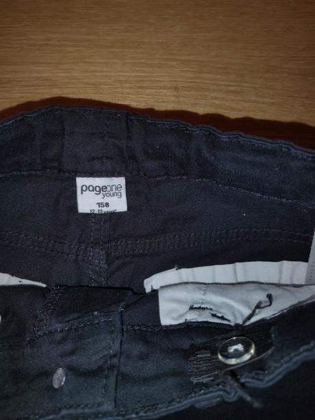 Dívčí strečové kraťasy takko 158 černé, takko,158