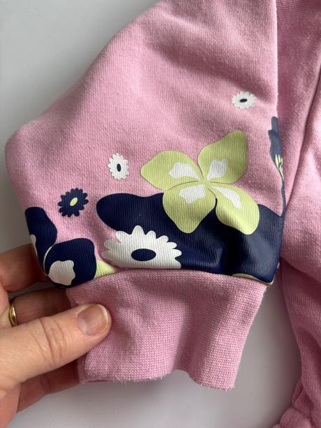 Ob/ mikinová tunika  - v.6/7 let, adidas,122