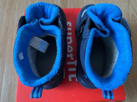 Zimní dětské boty - superfit gore-tex, superfit,28