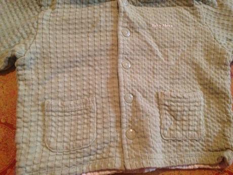 Dětská oboustranná mikina, košile vzor vl. 56 - 62, mexx,56