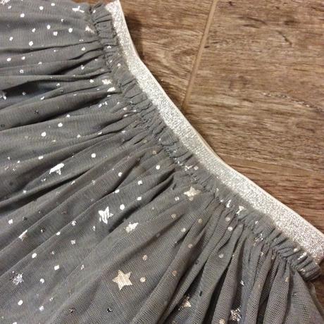 Slavnostní sukýnka se stříbrnými hvězdičkami, george,98