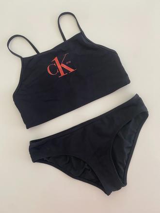 Dívčí plavky calvin klein (10 - 12 let), calvin klein,146