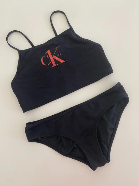 Dívčí plavky calvin klein (10 - 12 let), calvin klein,146