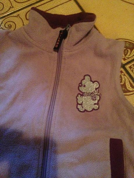 Dívčí vesta medvídek vel. 80 - 86, 80