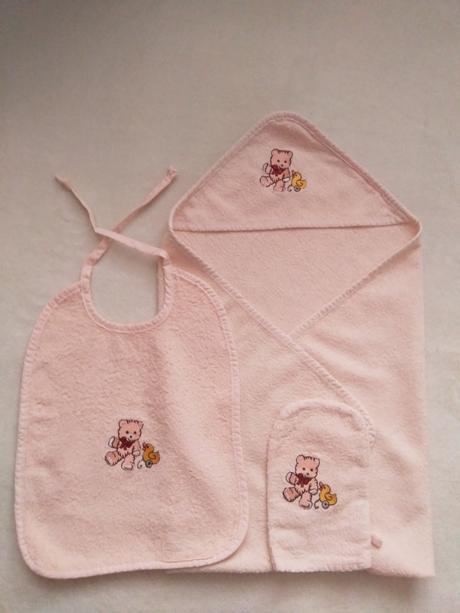 Froté sada (osuška+žínka+bryndák), 