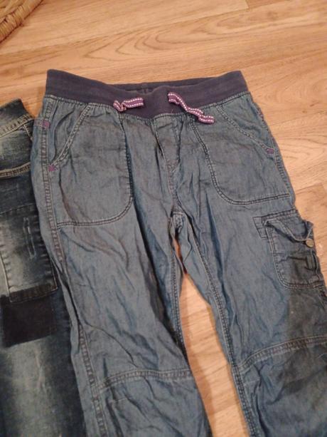 3krát džíny rifle takko c&a h&m 146/152, h&m,146