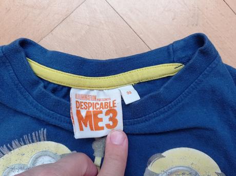 Triko dlouhý rukáv 92 - mimoni, já padouch, 92