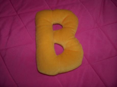 Plyšové písmenko "b", 