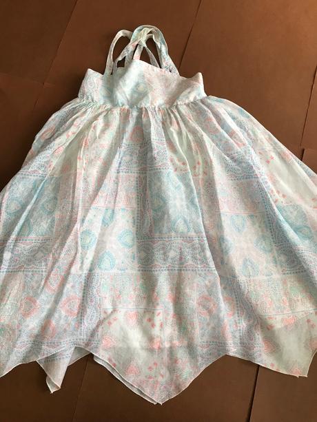 Ob/ šaty letní s cípy - v.4/5 let, 110