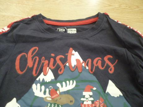 Vánoční triko 5-6 little, 116