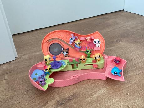 Littlest pet shop - zvířatká, domeček,