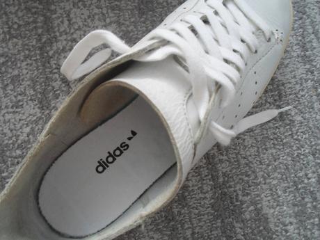 Bílé boty tenisky botasky adidas, adidas,39