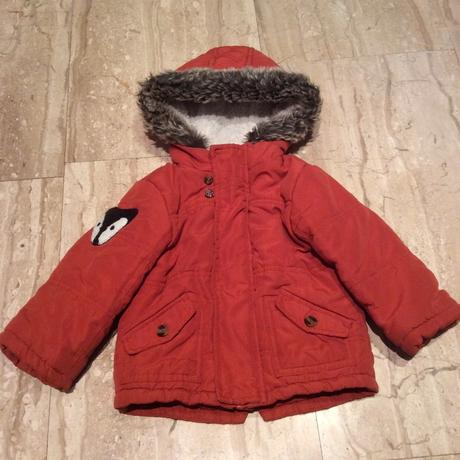Zimní bunda s lišákem zn. nutmeg, nutmeg,86